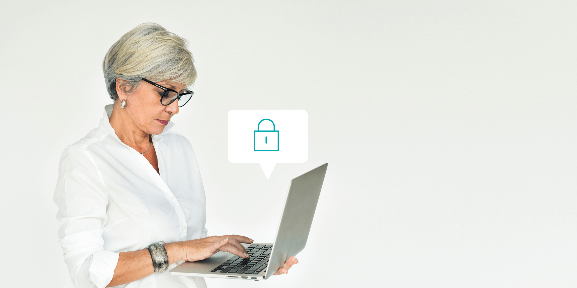 Illustration d’un citoyen belge accédant à ses données personnelles en ligne via des portails sécurisés comme MyMinfin, MyPension et Mon DOSSIER.