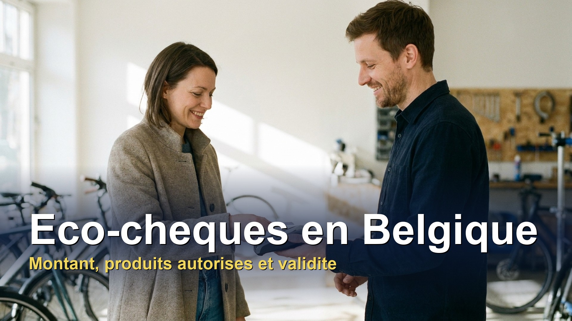 Eco-cheques en Belgique : montant, produits autorises et validite