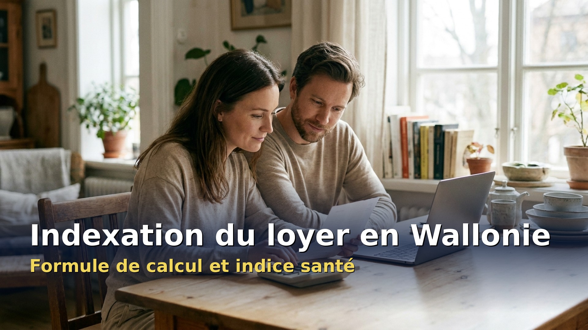 Indexation du loyer en Wallonie : formule de calcul, indice santé et conditions du bail