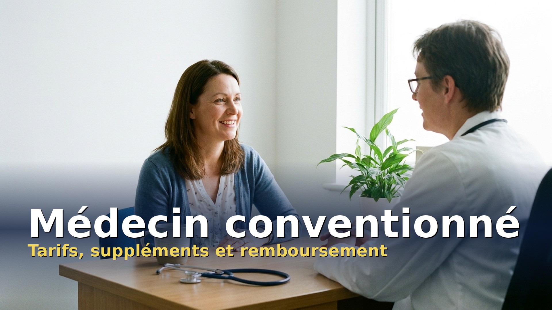 Médecin conventionné en Belgique : une patiente discute des tarifs de sa consultation avec son médecin généraliste