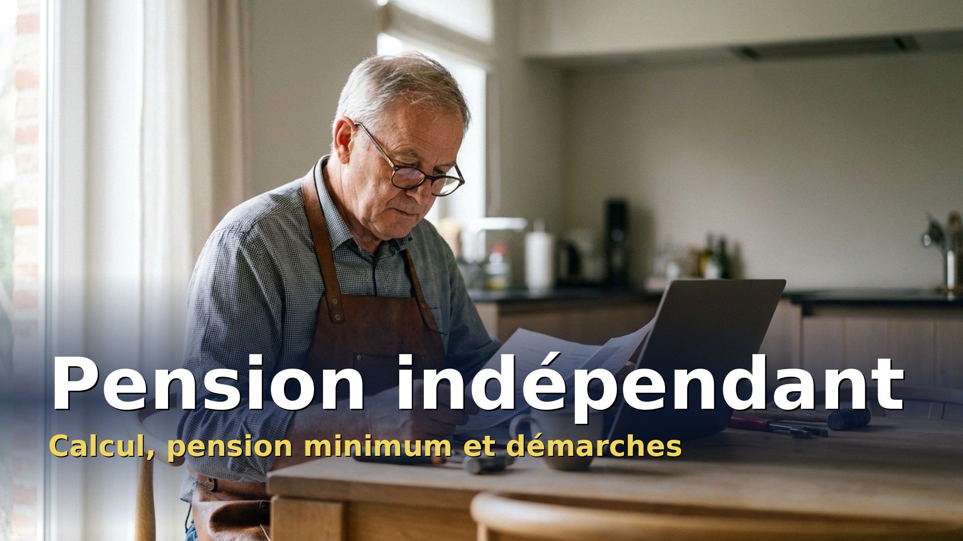Pension indépendant en Belgique : calcul, pension minimum et démarches