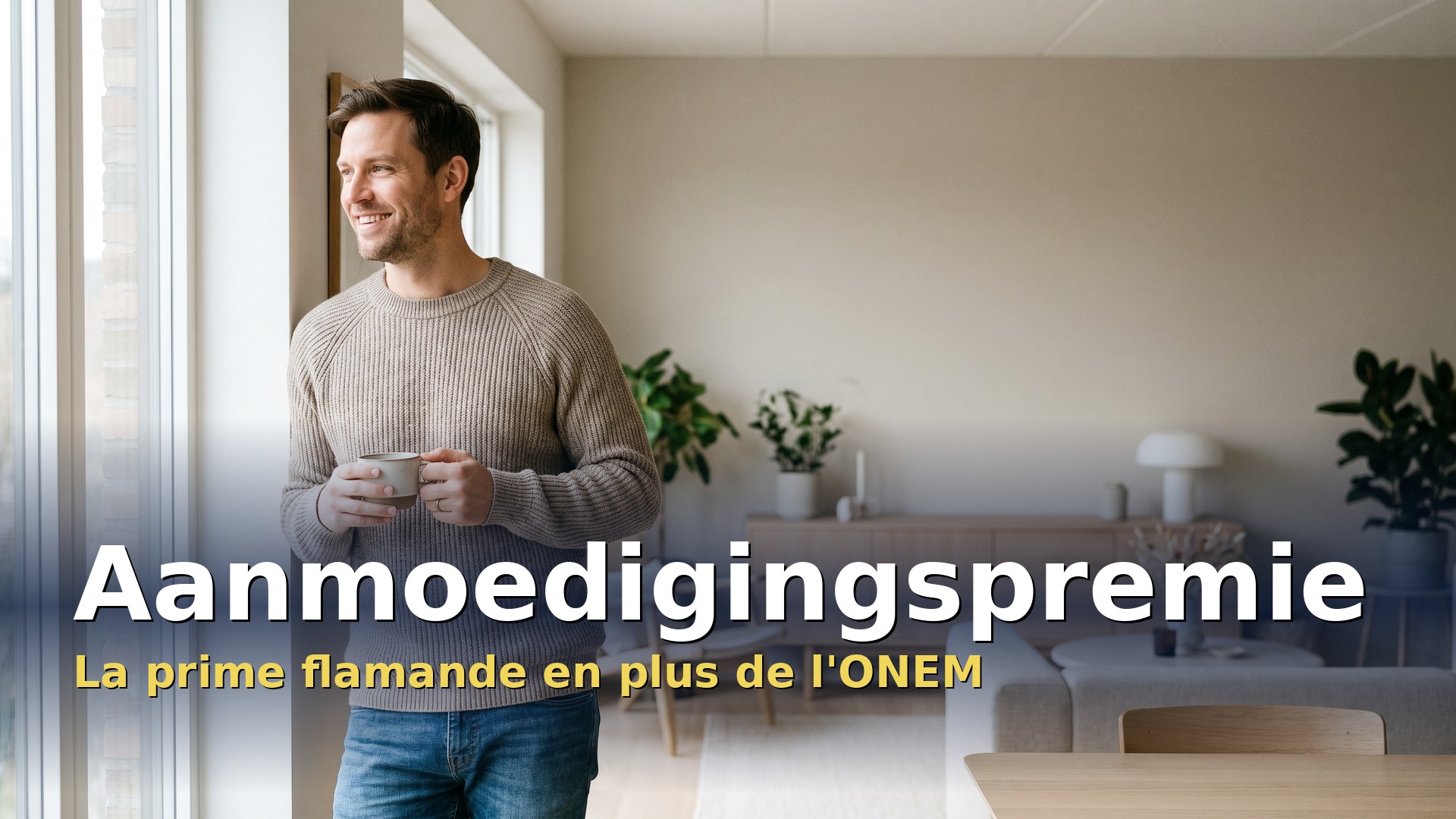 Aanmoedigingspremie : travailleur en congé parental chez lui, prime flamande versée en plus de l'allocation ONEM