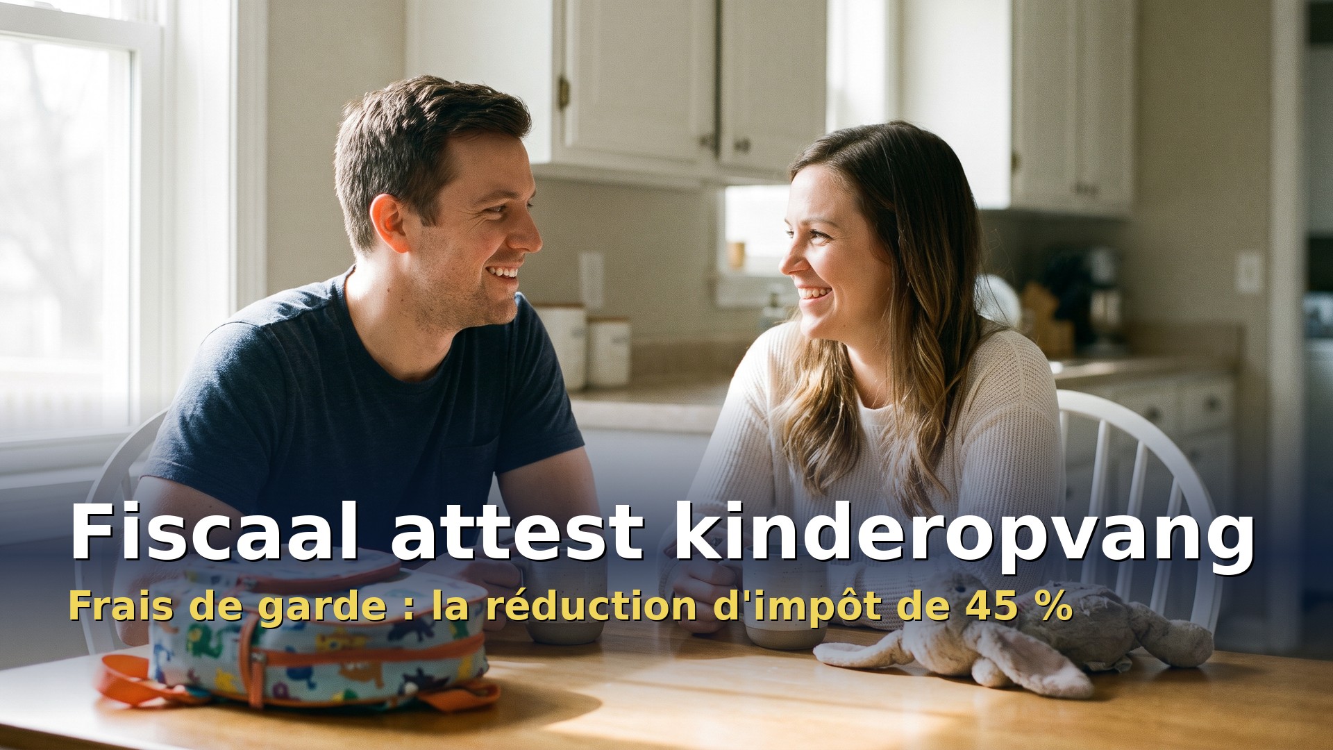 Fiscaal attest kinderopvang : attestation fiscale pour frais de garde d'enfants en Belgique