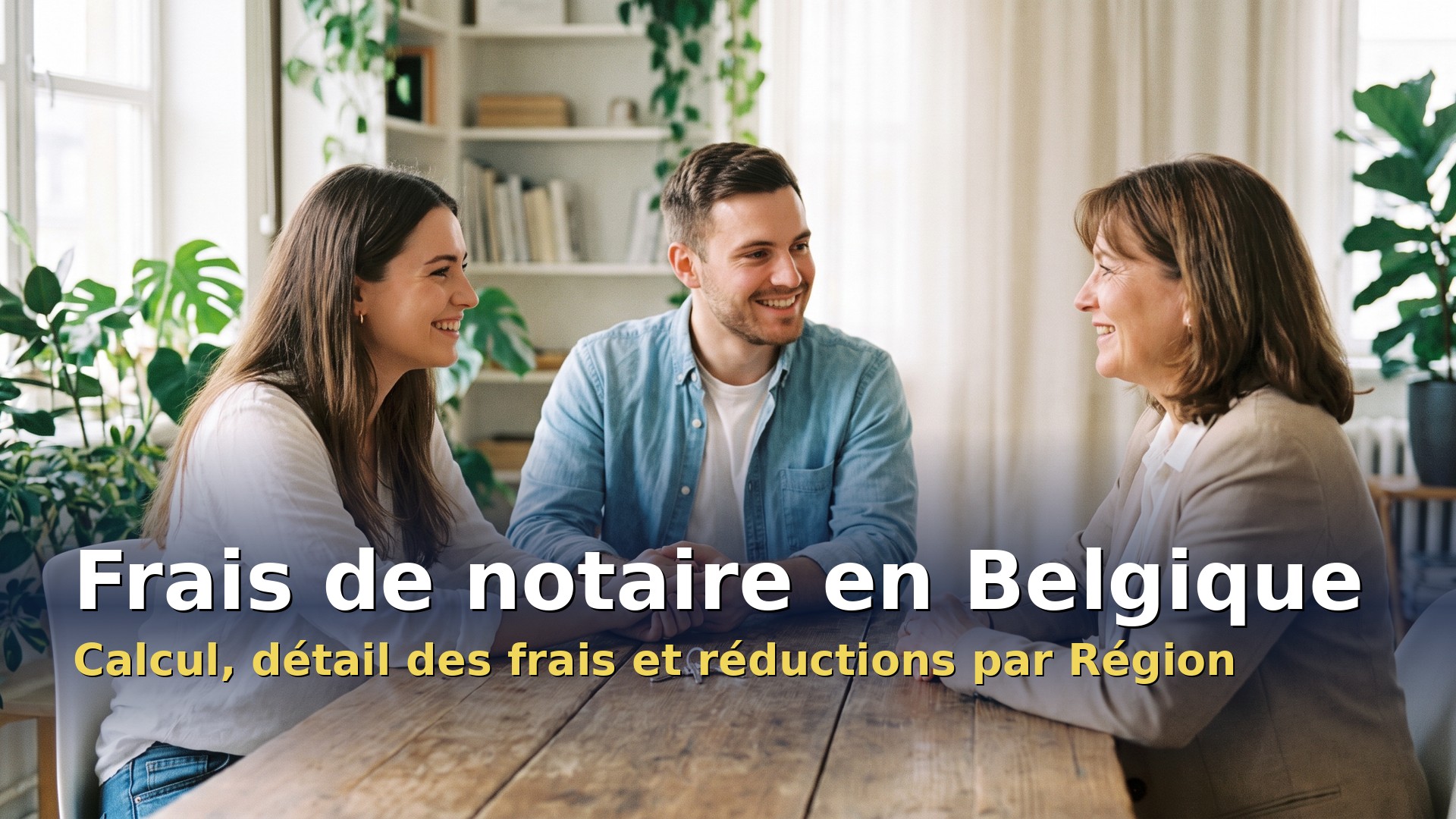 Frais de notaire en Belgique : calcul et réductions par Région