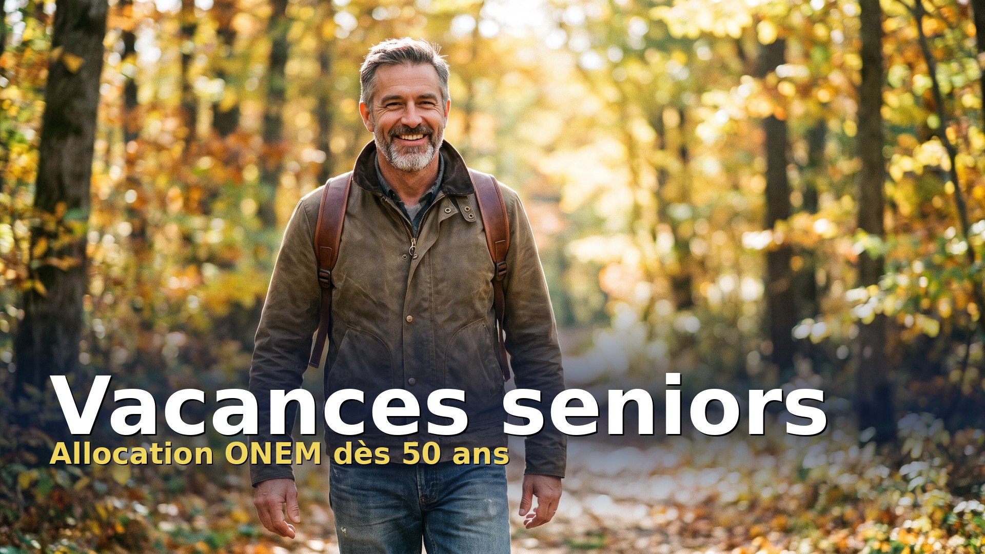 Seniorvakantie : vacances seniors de l'ONEM pour les travailleurs de 50 ans et plus